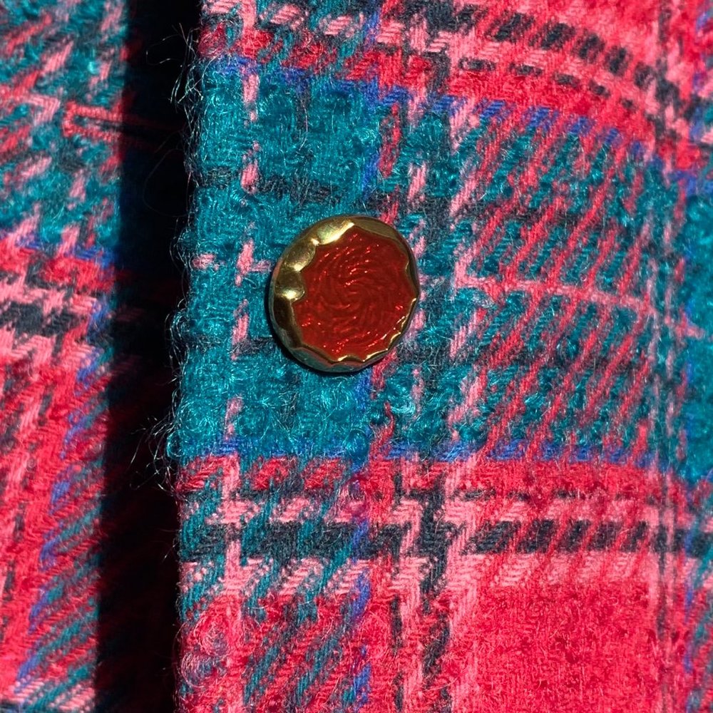 Pendleton 100% Wool Button Up Jacket W Two Pockets - image 3